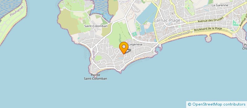 localisation de l'entreprise SCI C.T.M  CARNAC