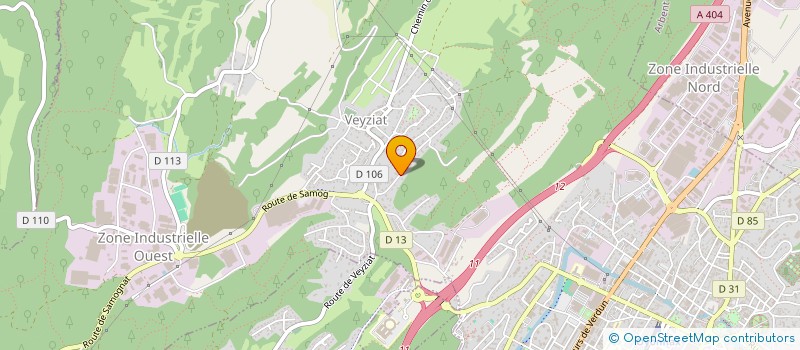 localisation de l'entreprise SCI C.V.02 à OYONNAX