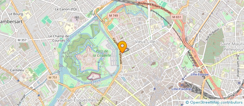 localisation de l'entreprise SCI C V 3 à LILLE
