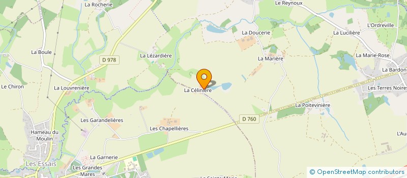 localisation de l'entreprise SCI C.V.A  LES ACHARDS