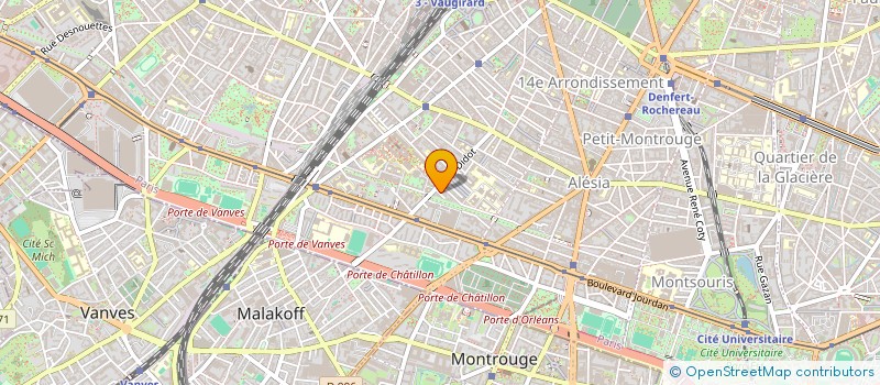 localisation de l'entreprise SCI C.V.C.P.N  PARIS