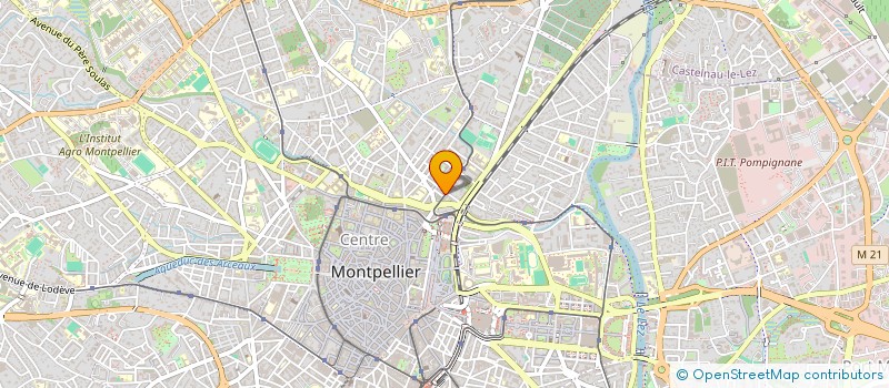 localisation de l'entreprise SCI C. VEDEL ITIER à MONTPELLIER