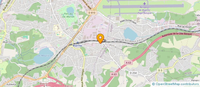 localisation de l'entreprise SCI C.W.IMMO II  BASSUSSARRY