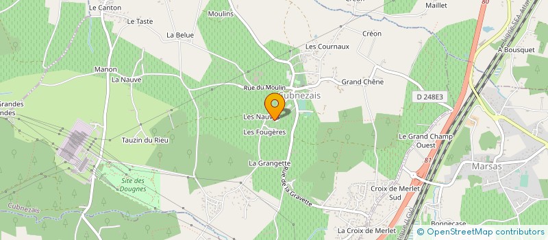 localisation de l'entreprise SCI C-Z  SAINT-MARIENS