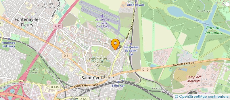 localisation de l'entreprise SCI C Z IMMOBILIER  SAINT-CYR-L'ECOLE