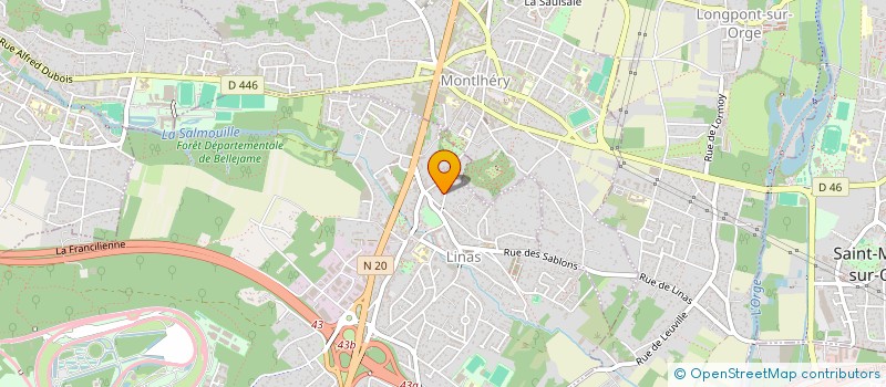 localisation de l'entreprise SCI C2 à LINAS