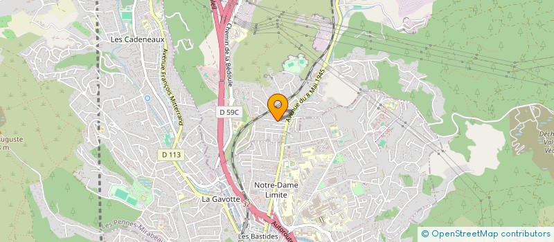 localisation de l'entreprise SCI C2 INVEST  SEPTEMES-LES-VALLONS