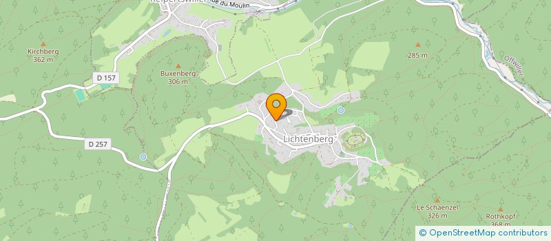 localisation de l'entreprise SCI C2AK  LICHTENBERG