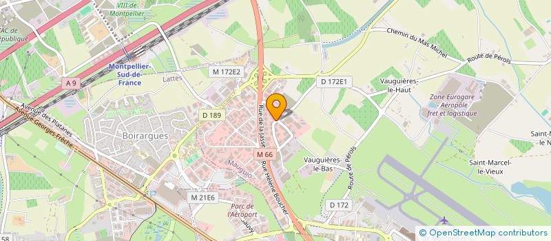 localisation de l'entreprise SCI C2D  MAUGUIO