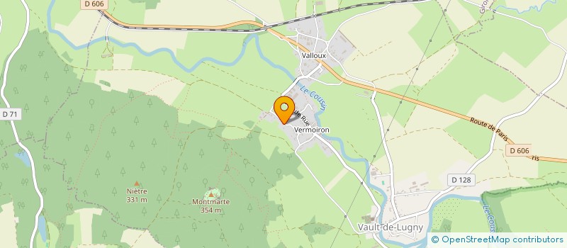 localisation de l'entreprise SCI C2E  VAULT-DE-LUGNY