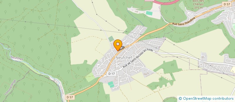 localisation de l'entreprise SCI C2ER  NEUFCHEF