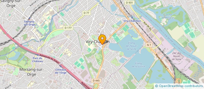 localisation de l'entreprise SCI C2F  ROMORANTIN-LANTHENAY