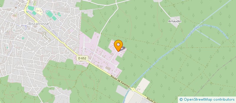 localisation de l'entreprise SCI C2G  BISCARROSSE