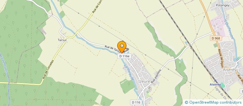 localisation de l'entreprise SCI C2G PAGANT  IZEURE