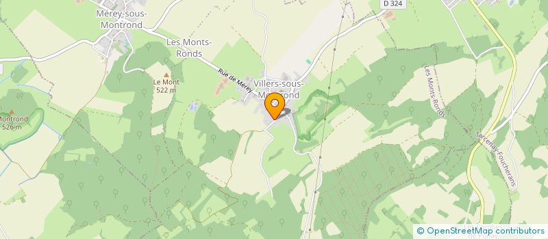 localisation de l'entreprise SCI C2L  LES MONTS-RONDS