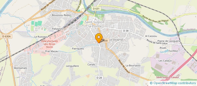 localisation de l'entreprise SCI C2LA  SAINT-SULPICE-LA-POINTE