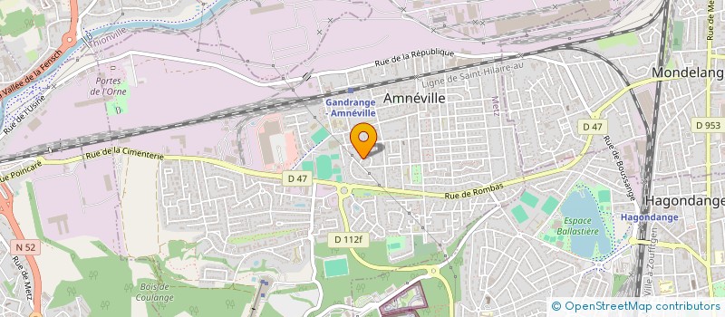 localisation de l'entreprise SCI C2LS  AMNEVILLE