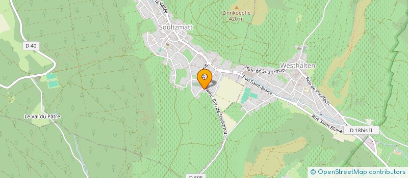 localisation de l'entreprise SCI C2M  SOULTZMATT