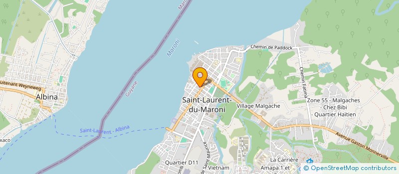 localisation de l'entreprise SCI C2M à SAINT-LAURENT-DU-MARONI