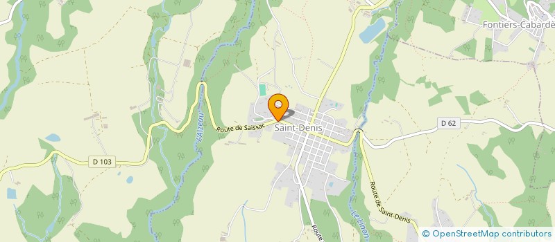 localisation de l'entreprise SCI C2M  SAINT-DENIS