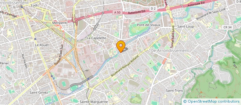 localisation de l'entreprise SCI C2M à MARSEILLE