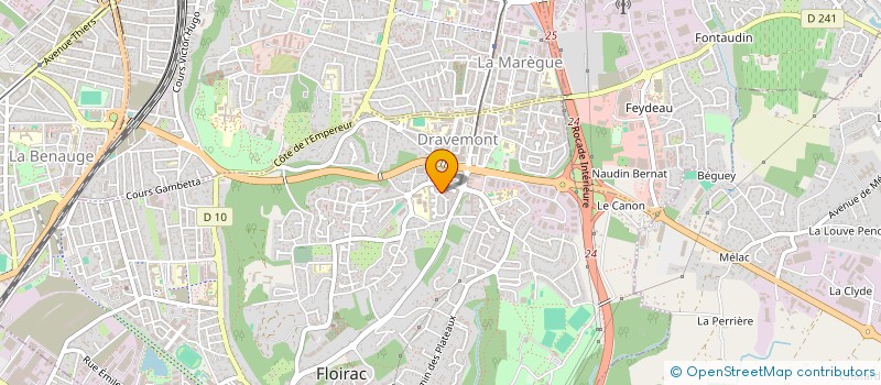 localisation de l'entreprise SCI C2M IMMOBILIER  FLOIRAC