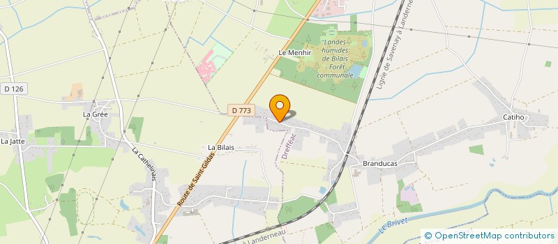 localisation de l'entreprise SCI C2MC  SAINT-GILDAS-DES-BOIS