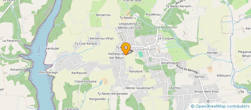 localisation de l'entreprise SCI C2MR  GOUESNACH