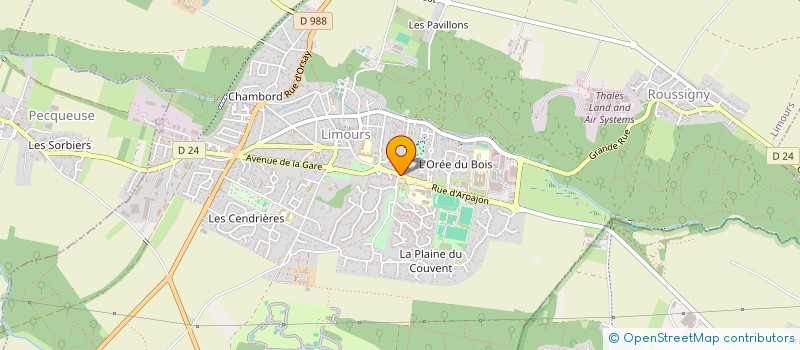 localisation de l'entreprise SCI C2R3 à LIMOURS