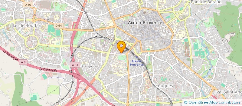 localisation de l'entreprise SCI C2V à AIX-EN-PROVENCE
