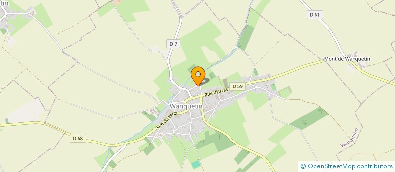 localisation de l'entreprise SCI C2V BEAUMONT  GOUY-EN-ARTOIS