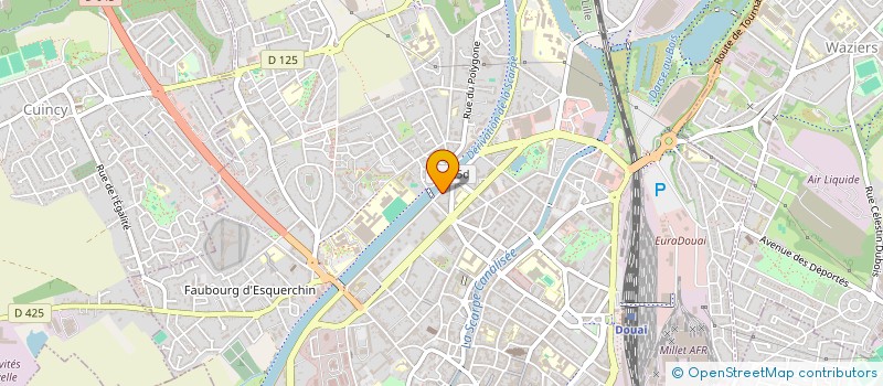 localisation de l'entreprise SCI C2VAM à LILLE
