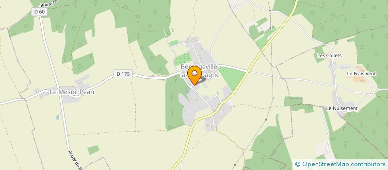 localisation de l'entreprise SCI C2X  BERENGEVILLE-LA-CAMPAGNE