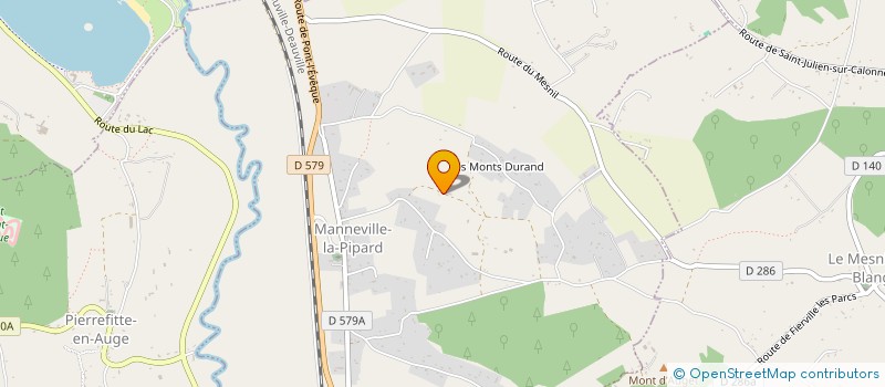 localisation de l'entreprise SCI C3A  MANNEVILLE-LA-PIPARD