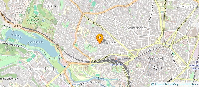 localisation de l'entreprise SCI C3E à DIJON