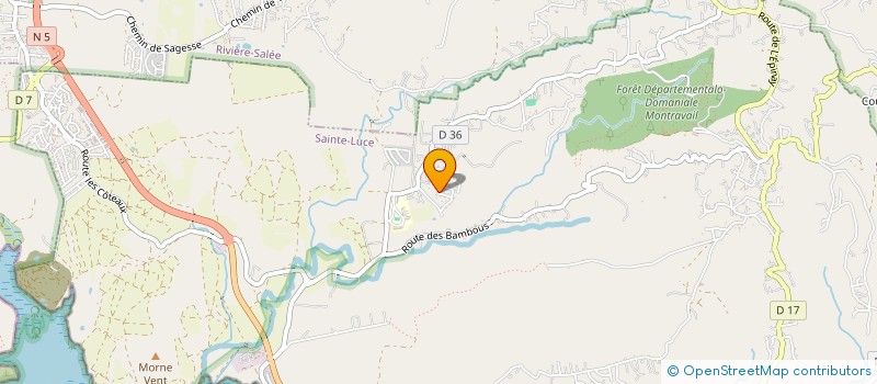 localisation de l'entreprise SCI C3G972  SAINTE-LUCE