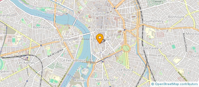 localisation de l'entreprise SCI C3L à TOULOUSE