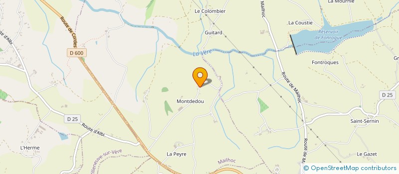 localisation de l'entreprise SCI C3L  MAILHOC