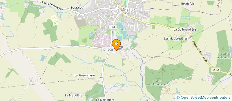 localisation de l'entreprise SCI C3M  VENANSAULT