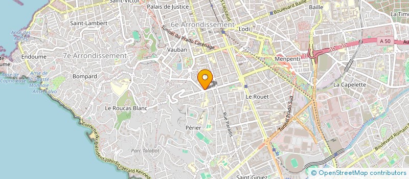 localisation de l'entreprise SCI C3M à MARSEILLE
