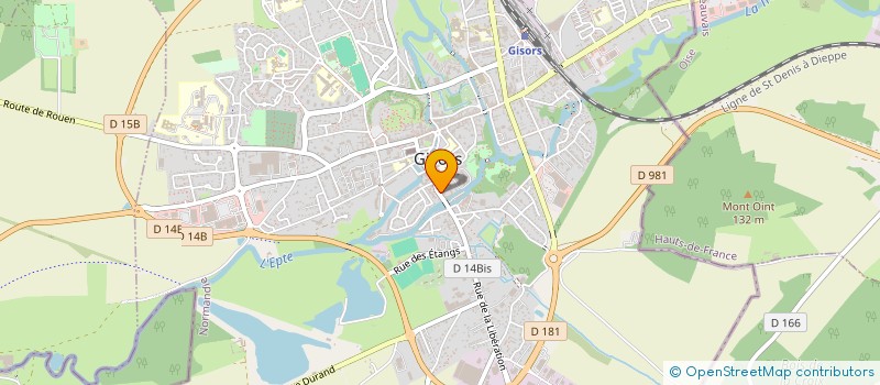 localisation de l'entreprise SCI C3R à GISORS