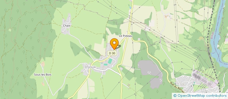 localisation de l'entreprise SCI  C3R  INJOUX-GENISSIAT