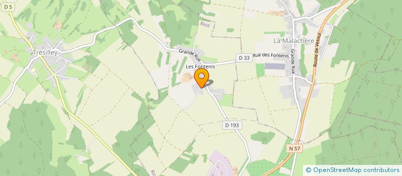 localisation de l'entreprise SCI C3Y  CULT