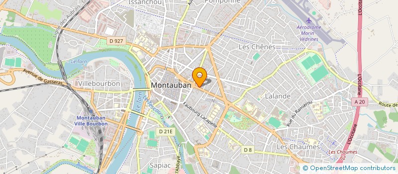 localisation de l'entreprise SCI C4  MONTAUBAN