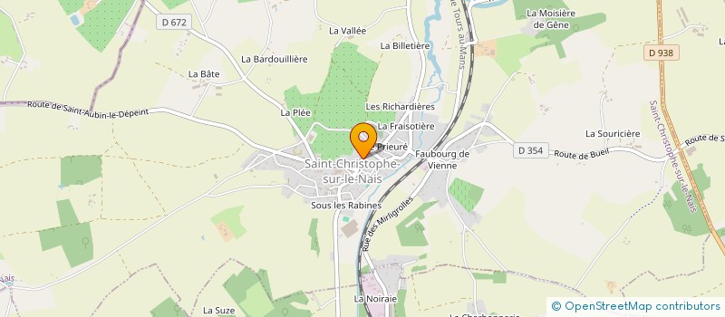 localisation de l'entreprise SCI C4L IMMO  SAINT-CHRISTOPHE-SUR-LE-NAIS