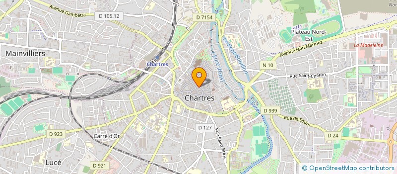 localisation de l'entreprise SCI C55 IMMO à CHARTRES