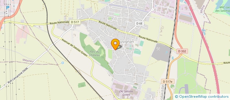 localisation de l'entreprise SCI C7 IMMOBILIER  PUSIGNAN