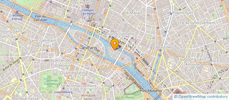 localisation de l'entreprise SCI CA 37  PARIS