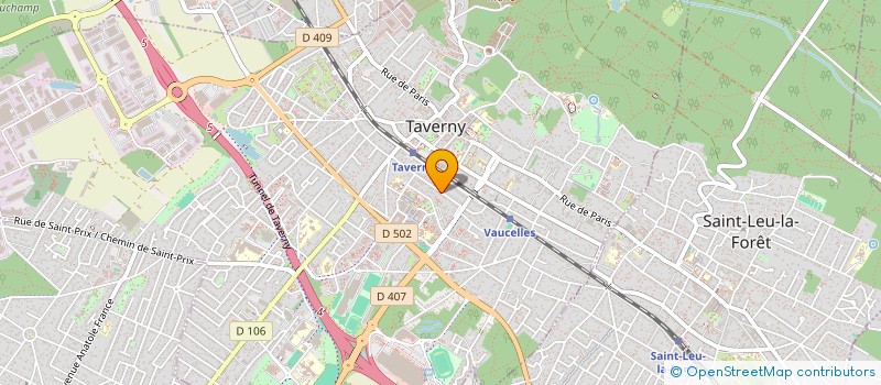 localisation de l'entreprise SCI CA  TAVERNY