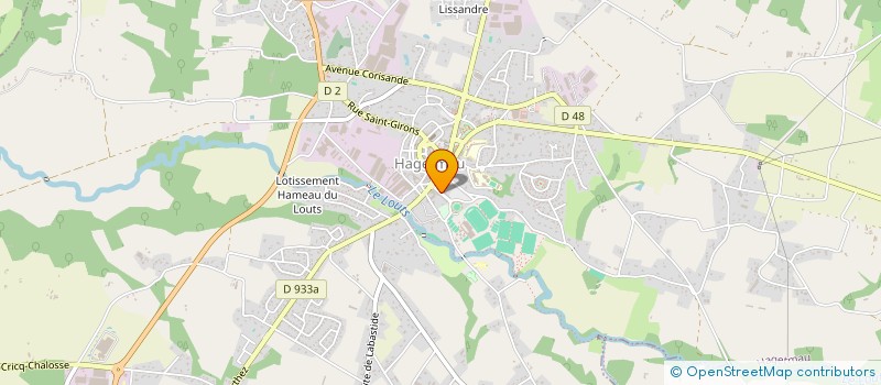 localisation de l'entreprise SCI CA MA  HAGETMAU